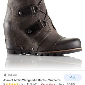 Waterproof Sorel Wedge Boots